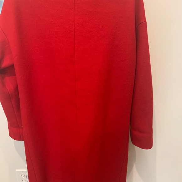 Kendal+Kylie oversized red coat - Picture 9 of 10